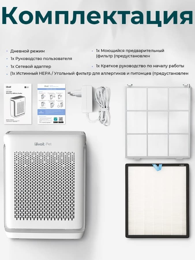 Levoit Очиститель воздуха Vital 100S — фото 2