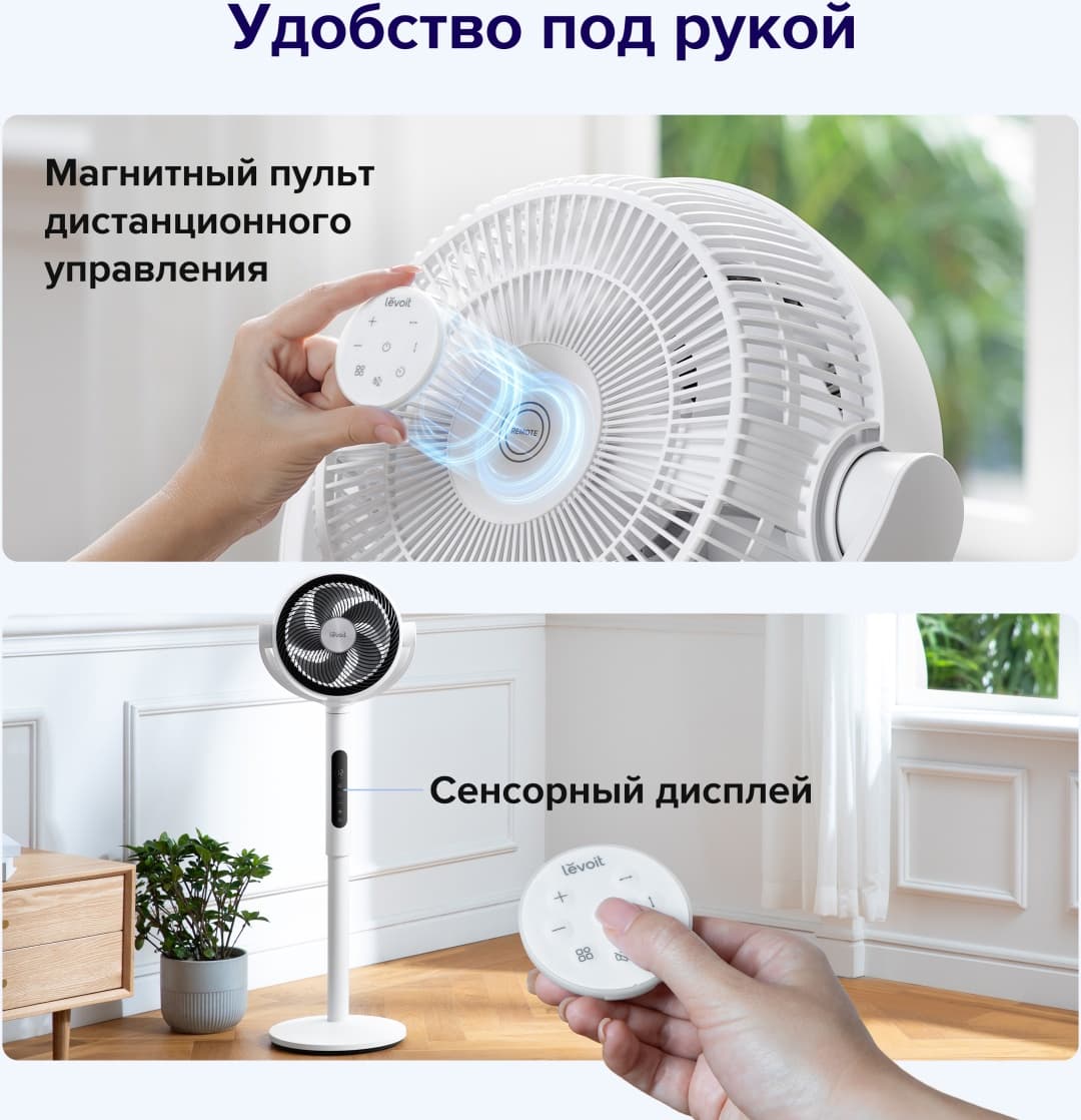 Levoit Вентилятор R432 — фото 7